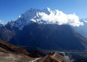 Manaslu Base Camp View