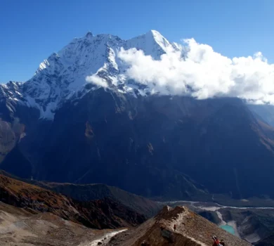 Manaslu Base Camp View